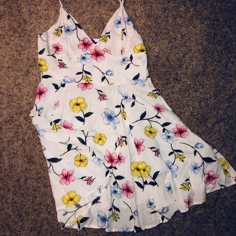 Brand new floral mini dress